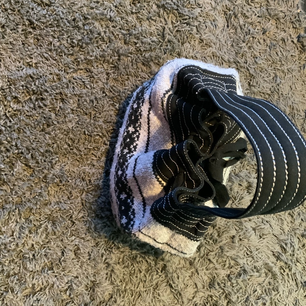 American Eagle Drawstring Bucket Style Sweater Bag - image 5